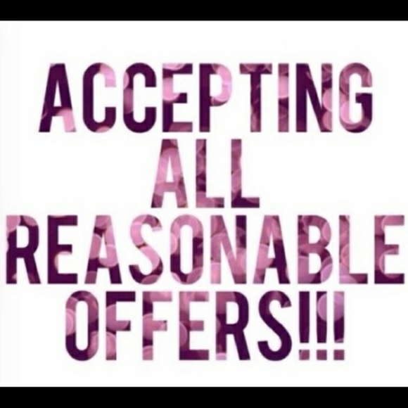 Other - Accepting All Reasonable Offers